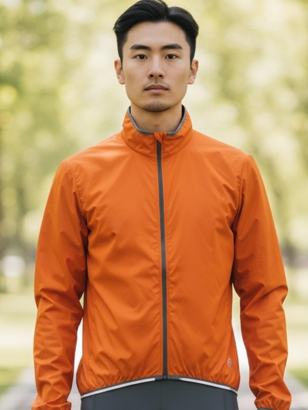 NOVARA Men’s Medium Orange Cycling Jacket